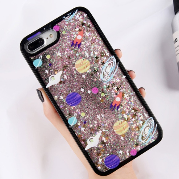 iPhone Space Glitter Case - Picture 2 of 4